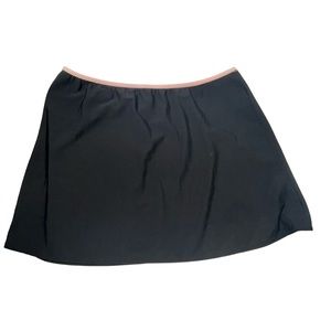“MIRACLE SUIT” swim skirt Pink edging L